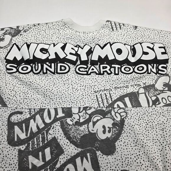 Disney Spirit Jersey Mickey Mouse Sound Cartoons Adult XL Stain Read - Picture 8 of 11